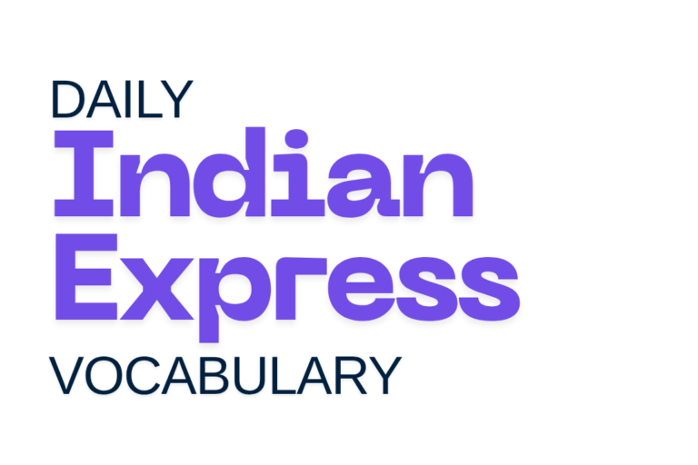 Daily Newspaper Vocab: 4th March