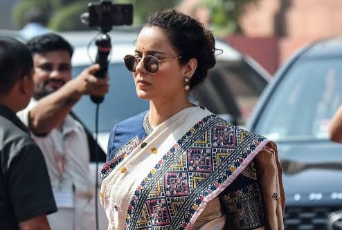 All You Need To know About Kangana Ranaut’s Axomiya Saree Going Viral Of Social Media