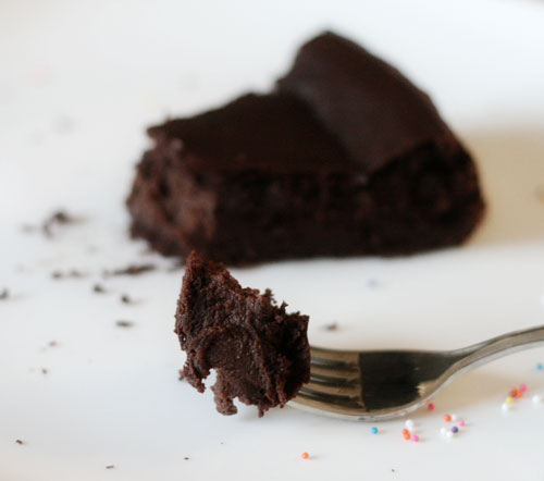 Vegan Flourless Chocolate Cake