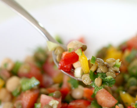 Mediterranean Lentil Salad